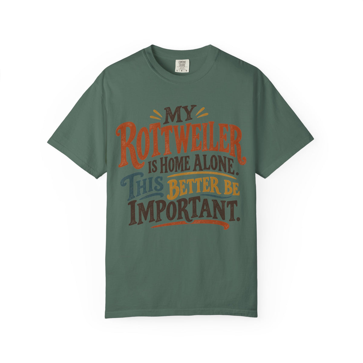 Rottweiler Home Alone T-Shirt