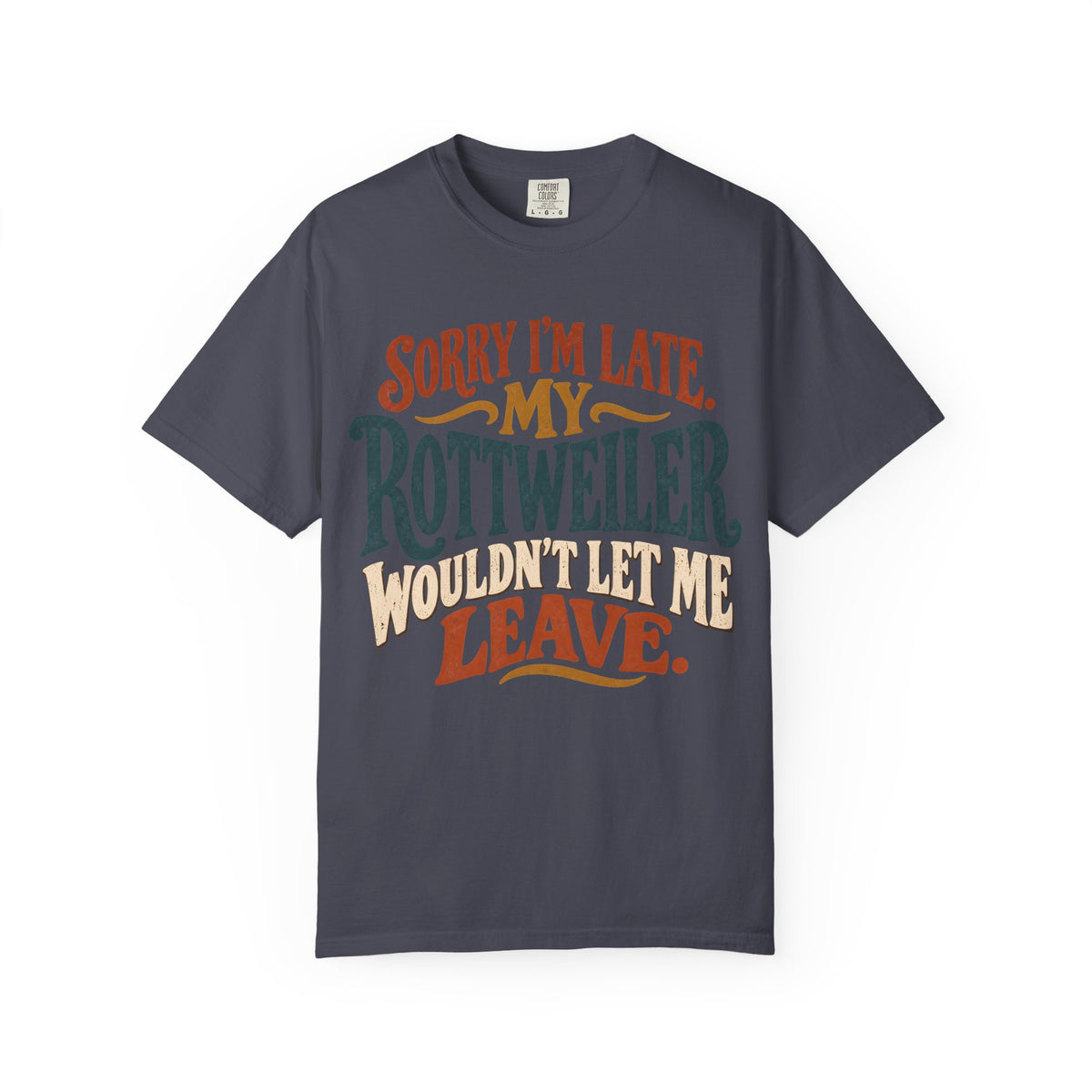 Rottweiler Won't Leave T-Shirt