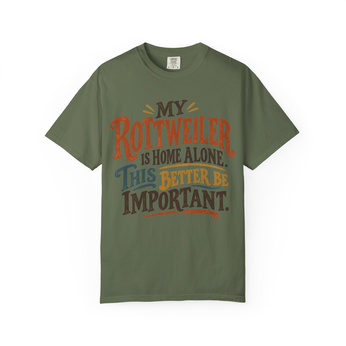 Rottweiler Home Alone T-Shirt
