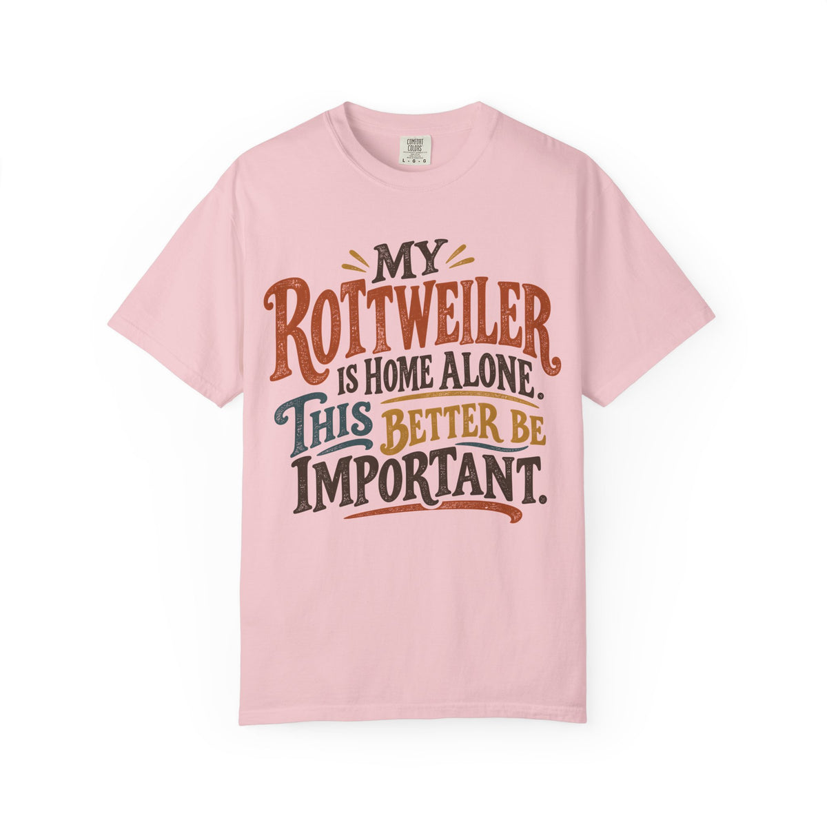 Rottweiler Home Alone T-Shirt