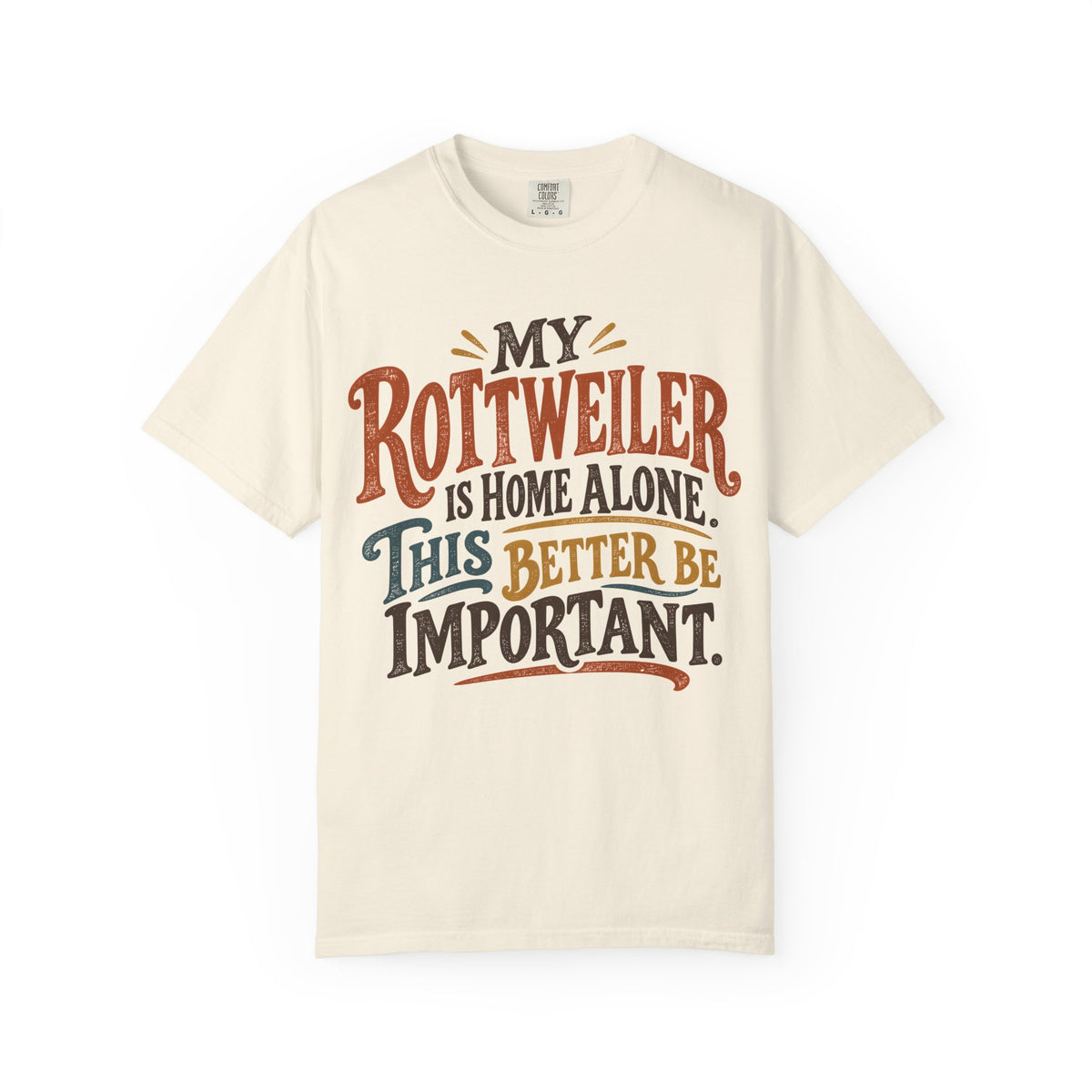Rottweiler Home Alone T-Shirt