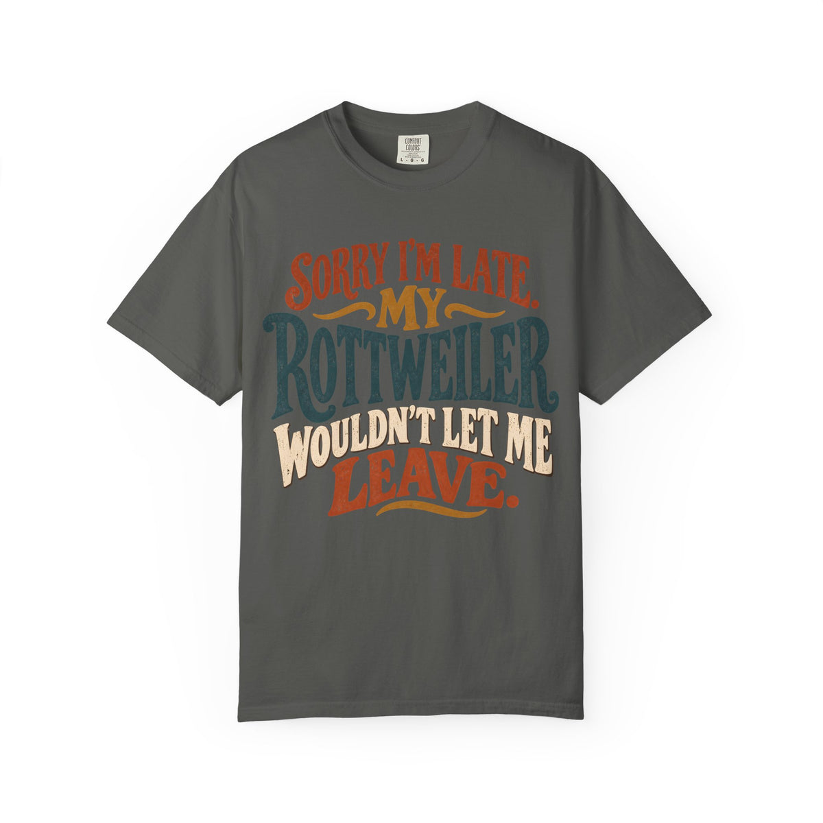 Rottweiler Won't Leave T-Shirt