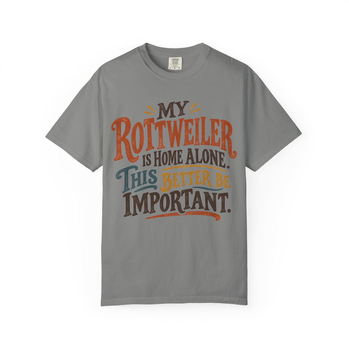 Rottweiler Home Alone T-Shirt